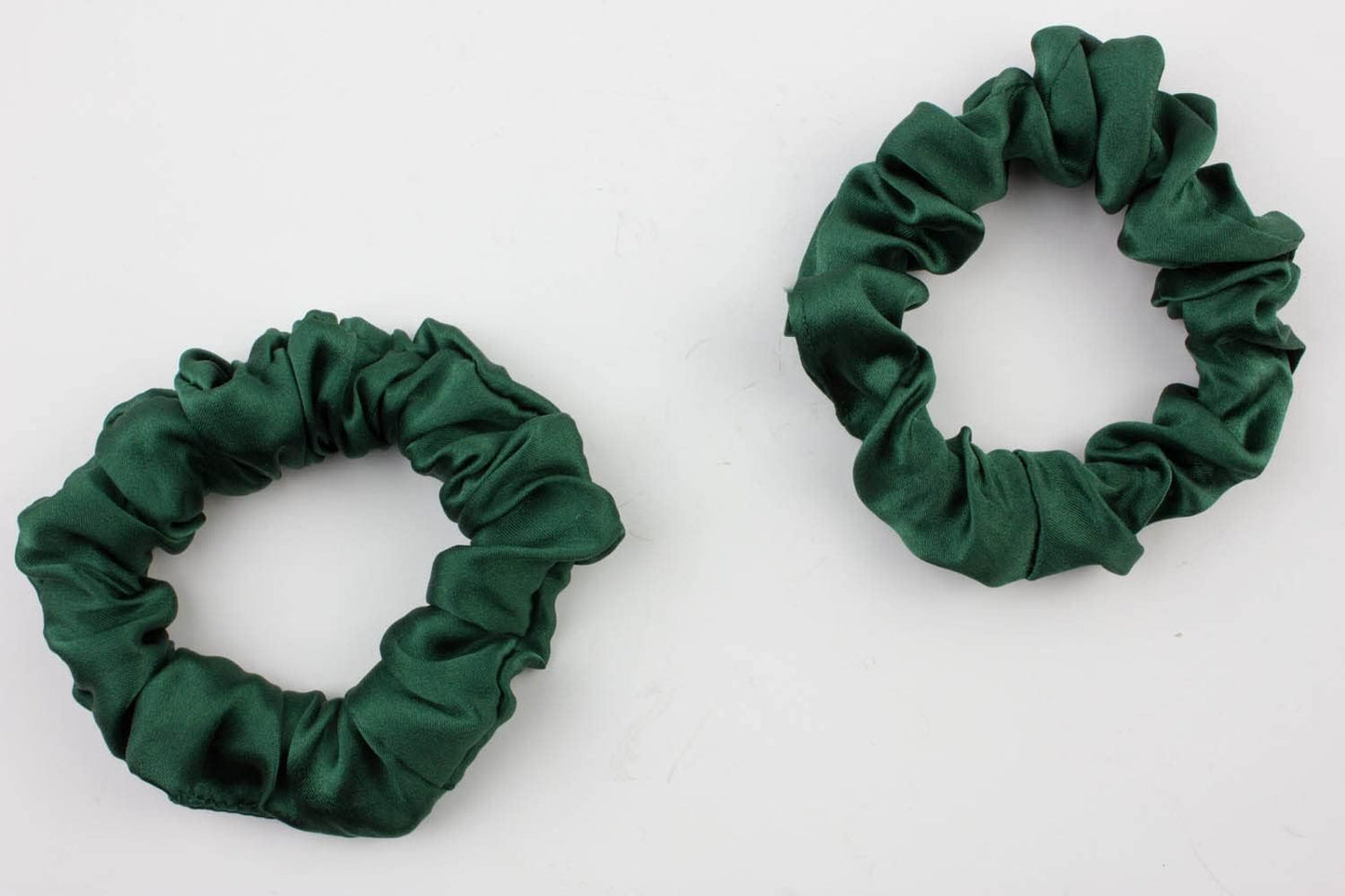 2pcs pure silk small scrunchies