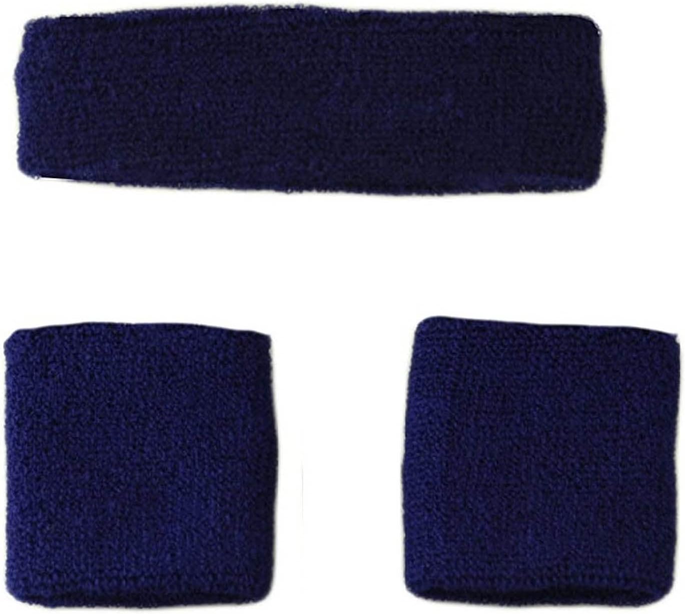 Sweatbands Headband Wristband Set