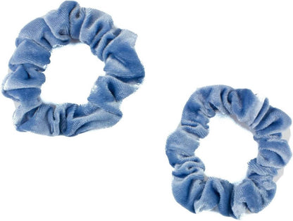 2pcs premium velvet small scrunchies