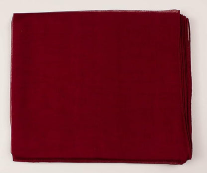 Classy plain chiffon scarf
