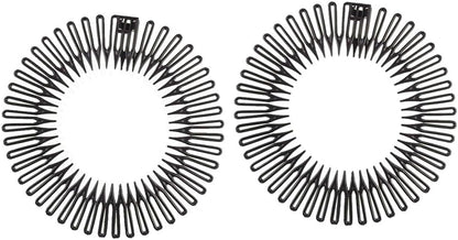 2pcs Flexy Headband Zig Zag Comb