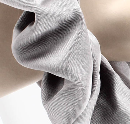 Large luxurious satin hair tie