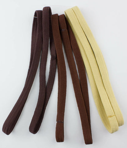 Pack of 6 unisex elastic bands 10mm (1cm)
