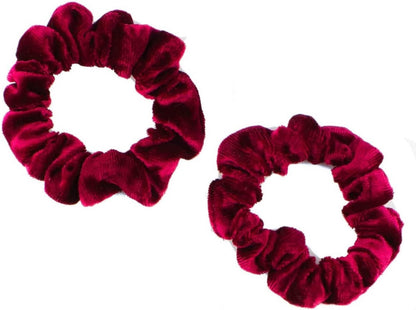 2pcs premium velvet small scrunchies