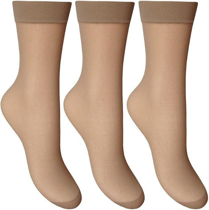 Soft Silky Smooth Sheer Anklet Socks