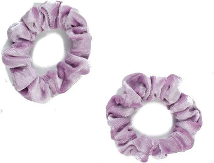 2pcs premium velvet small scrunchies