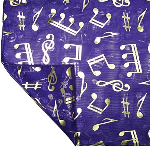 musical notes Lightweight scarf