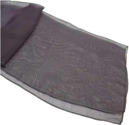 Classy plain chiffon scarf