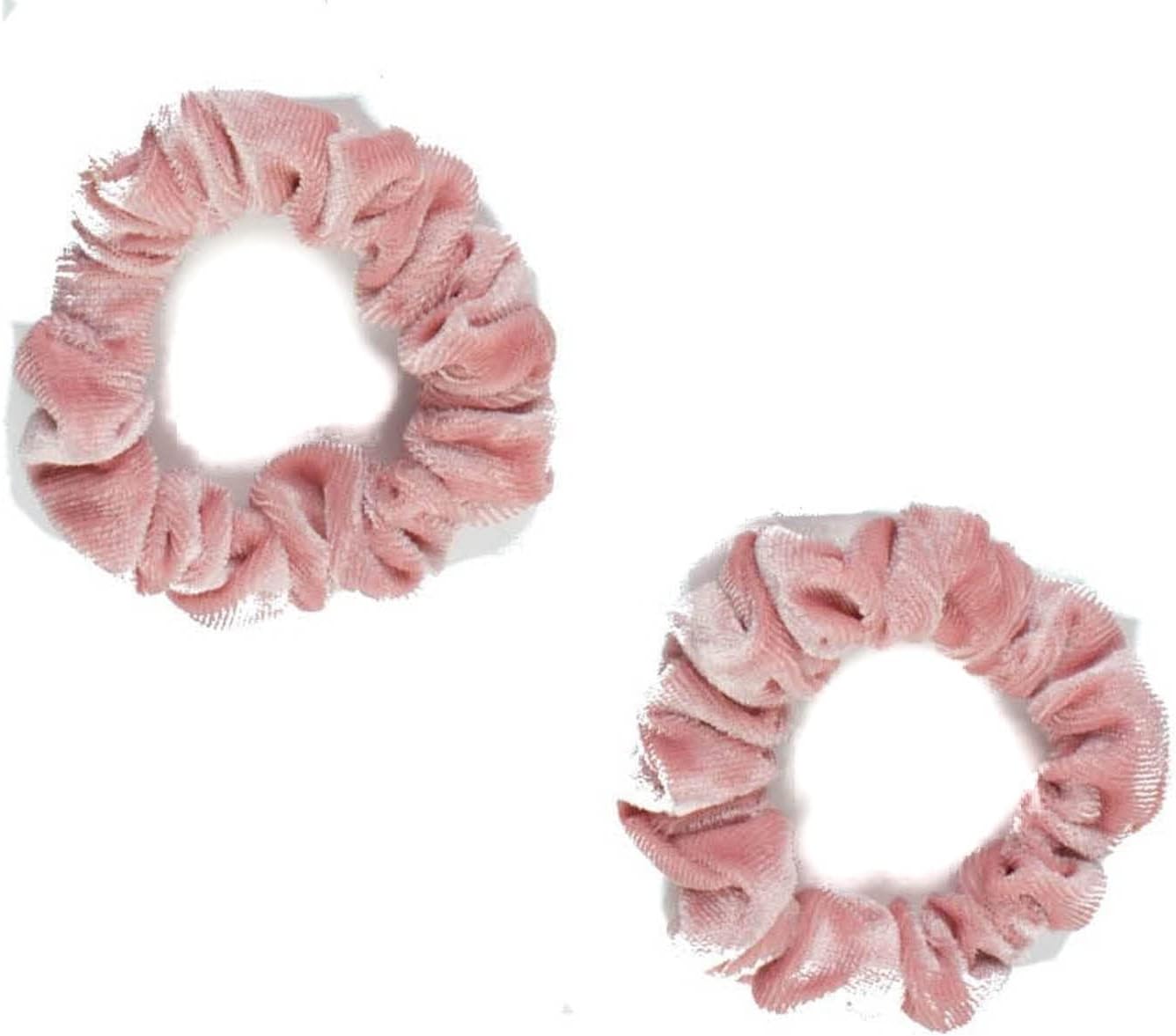 2pcs premium velvet small scrunchies