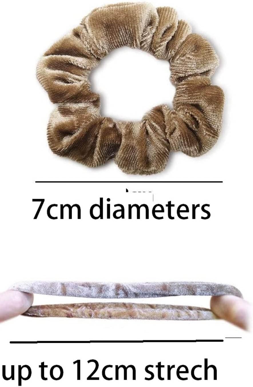2pcs premium velvet small scrunchies