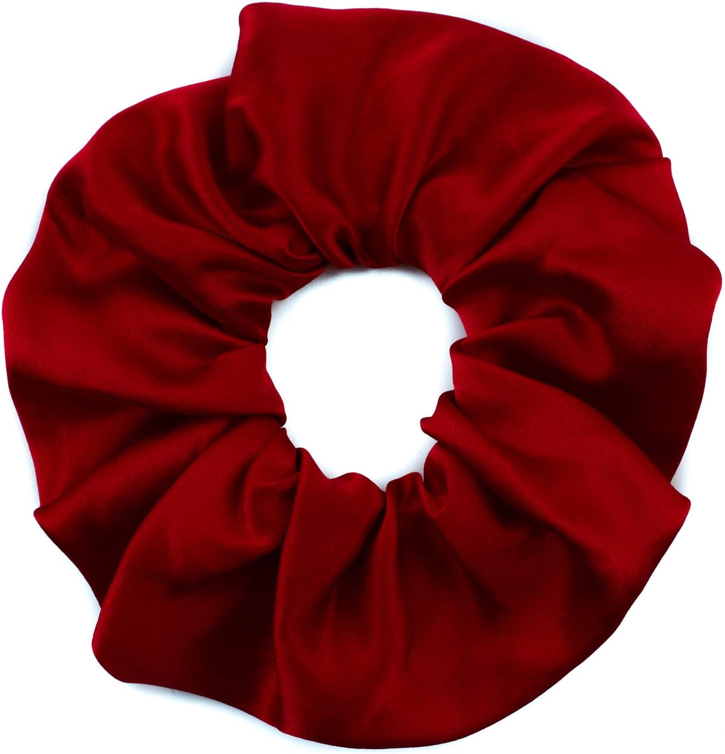 Large pure silk scrunchies