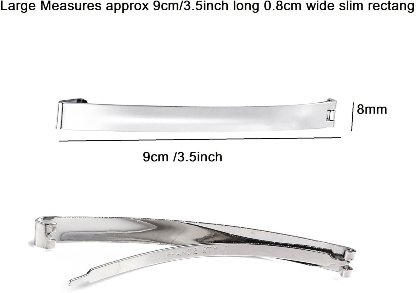 8pcs Slim Bar Clip