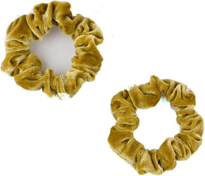 2pcs premium velvet small scrunchies