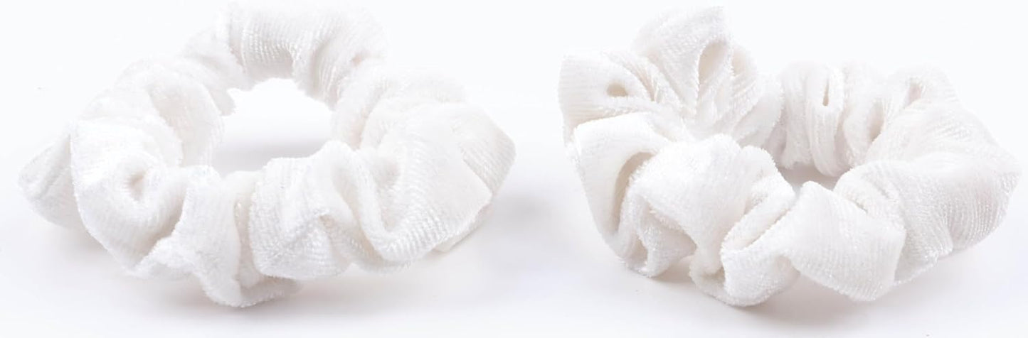 2pcs premium velvet small scrunchies