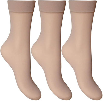 Soft Silky Smooth Sheer Anklet Socks