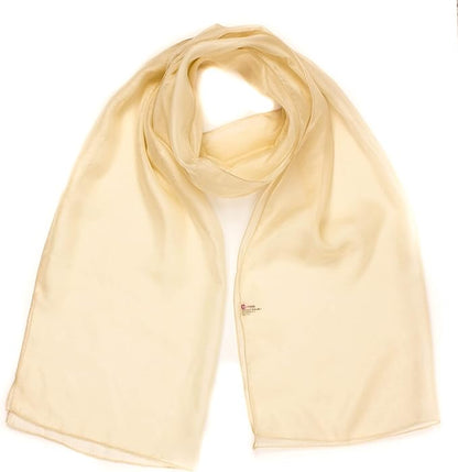 Classy plain chiffon scarf