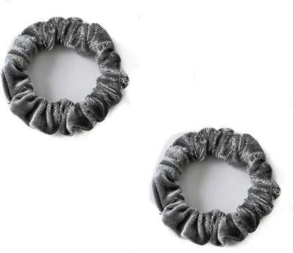 2pcs premium velvet small scrunchies