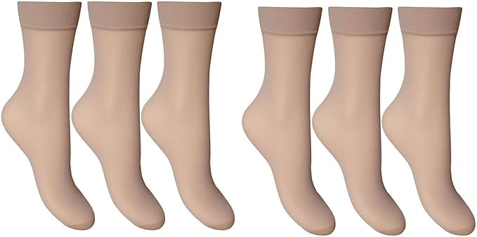 Soft Silky Smooth Sheer Anklet Socks