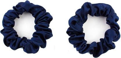 2pcs pure silk small scrunchies