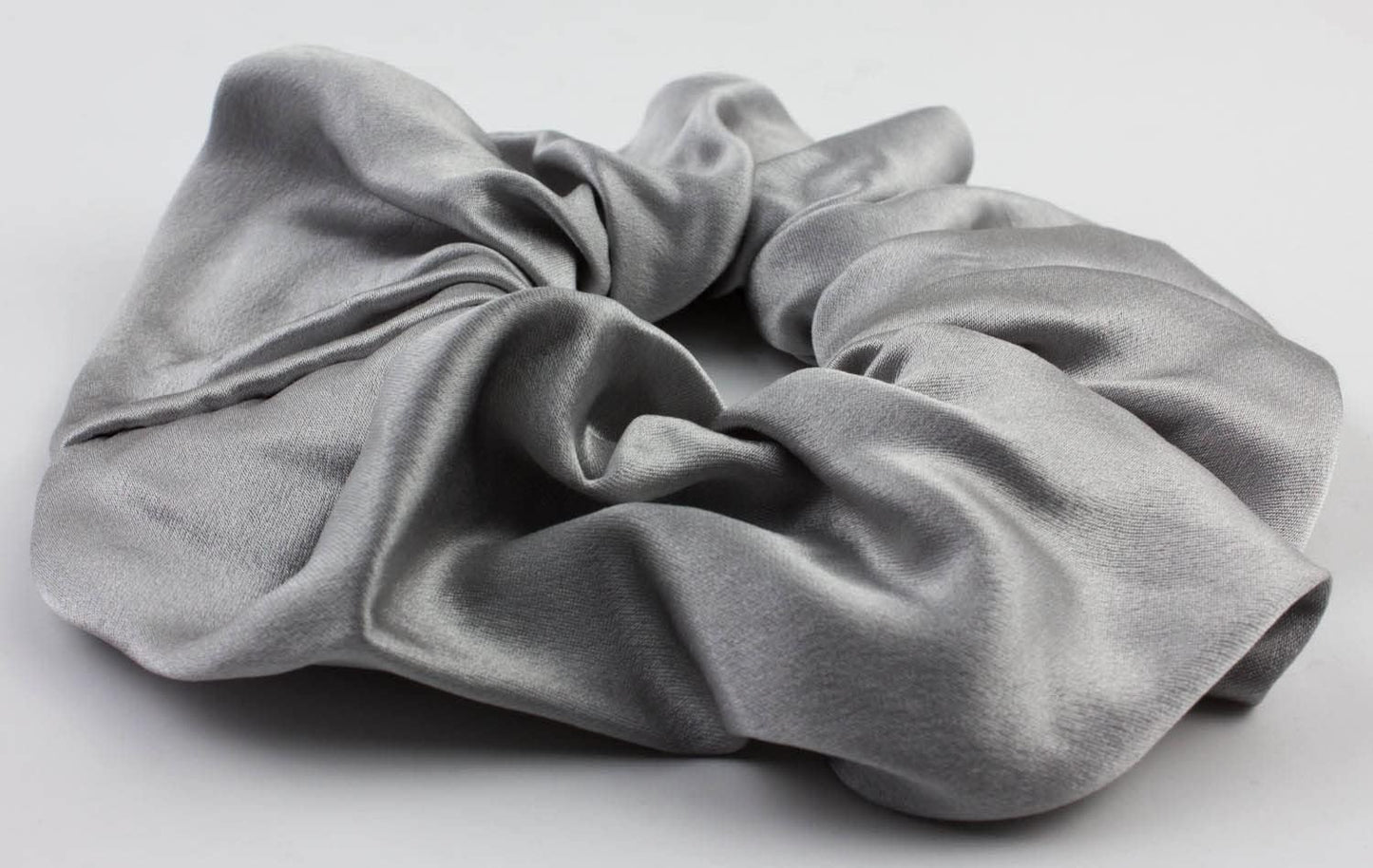Large pure silk scrunchies