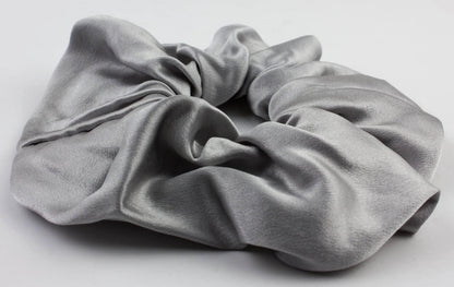Large pure silk scrunchies