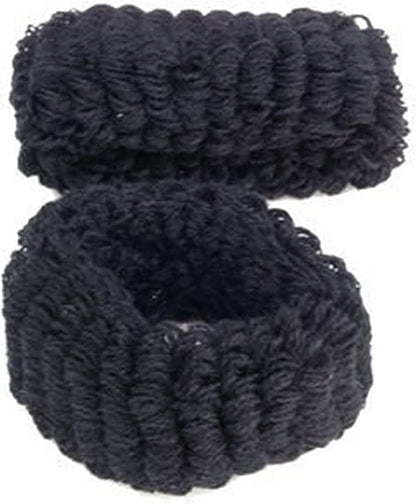 12pcs stretchy donut scrunchies