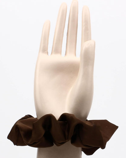 Large luxurious satin hair tie