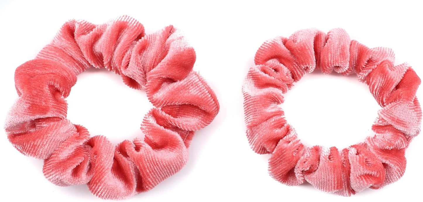 2pcs premium velvet small scrunchies