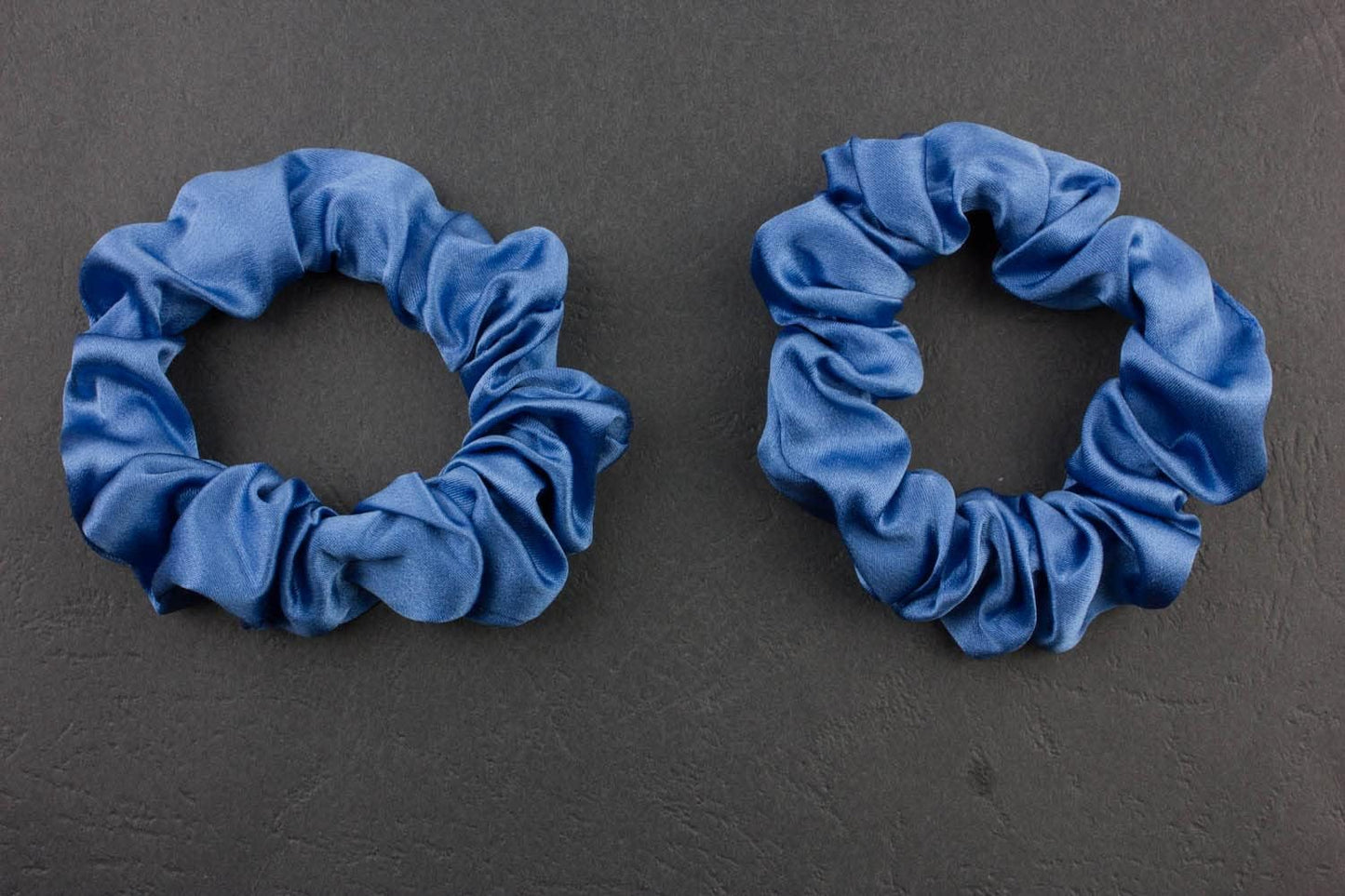 2pcs pure silk small scrunchies