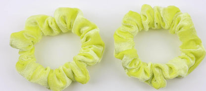 2pcs premium velvet small scrunchies