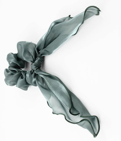 Chiffon Organza tail scrunchies