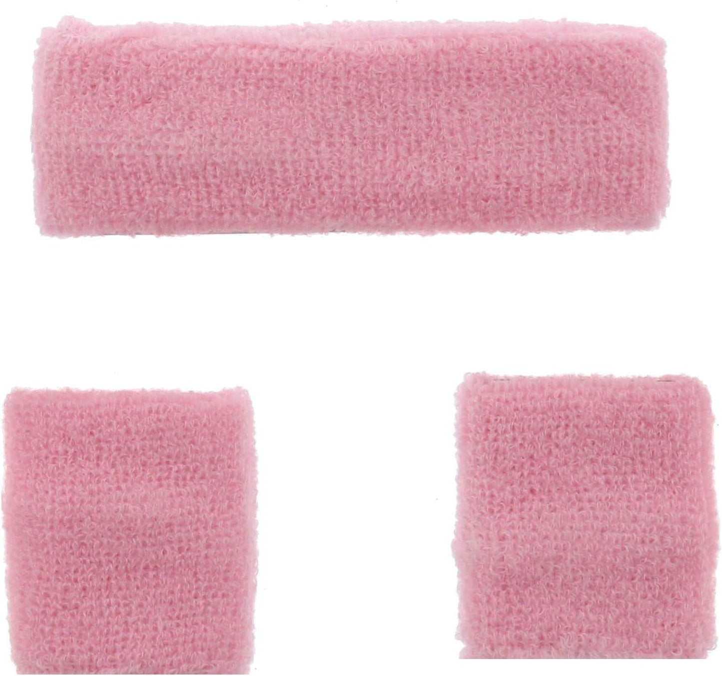 Sweatbands Headband Wristband Set
