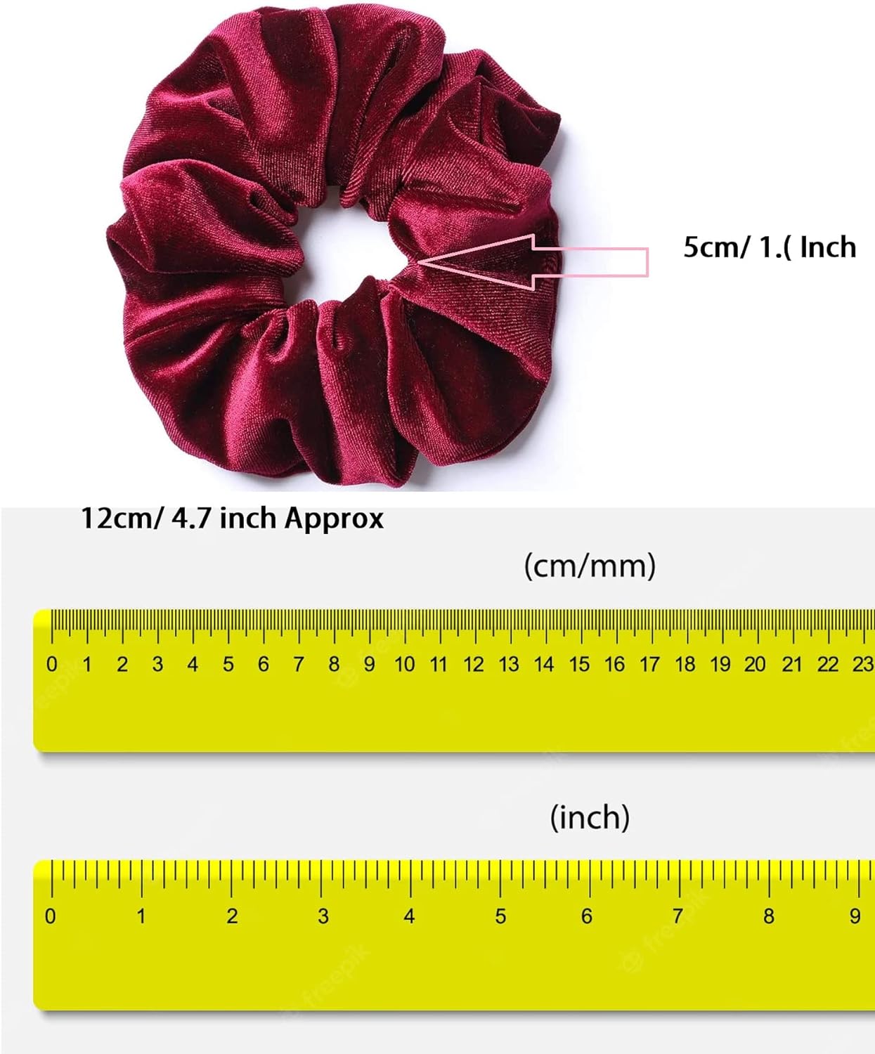 Premium velvet scrunchies