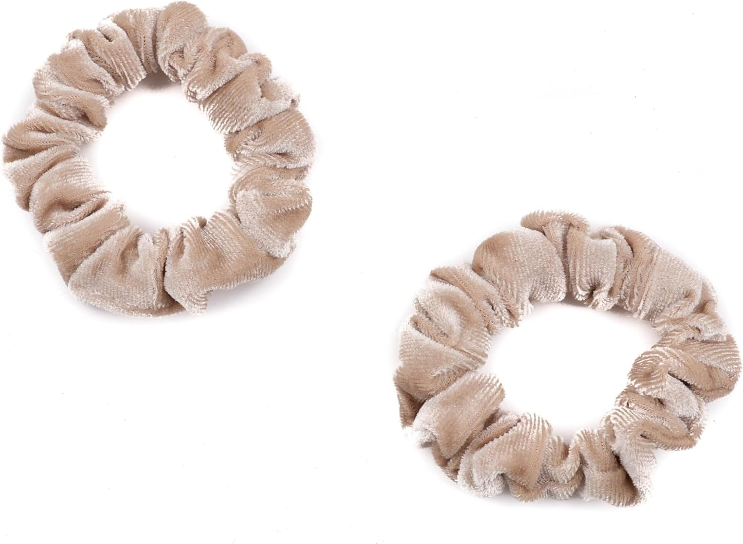 2pcs premium velvet small scrunchies