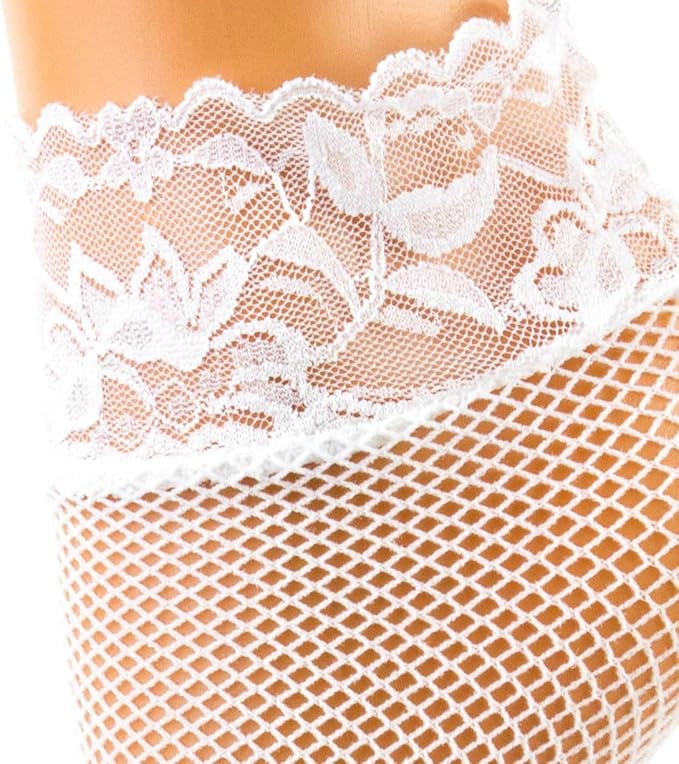 Fishnet ankle Socks Lace top