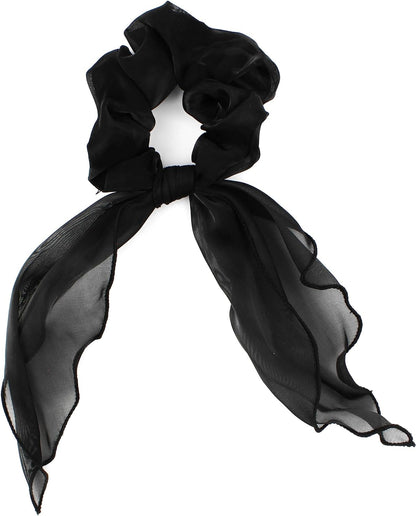 Chiffon Organza tail scrunchies