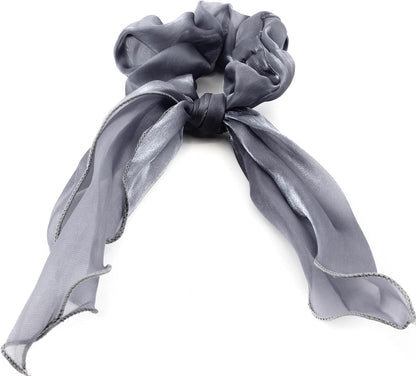 Chiffon Organza tail scrunchies
