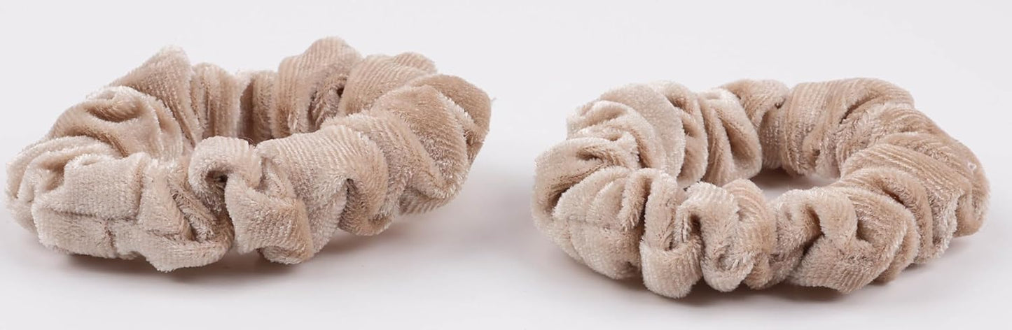 2pcs premium velvet small scrunchies