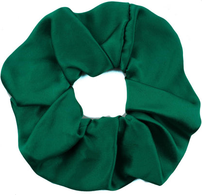 Large pure silk scrunchies