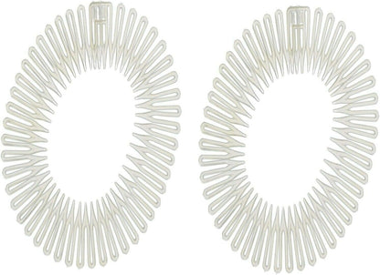 2pcs Flexy Headband Zig Zag Comb
