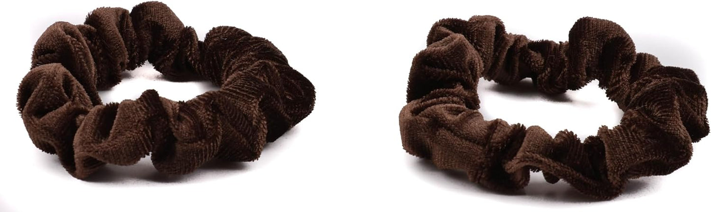 2pcs premium velvet small scrunchies