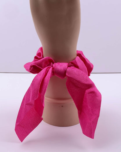 Satin silky tail scrunchies