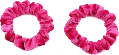2pcs premium velvet small scrunchies