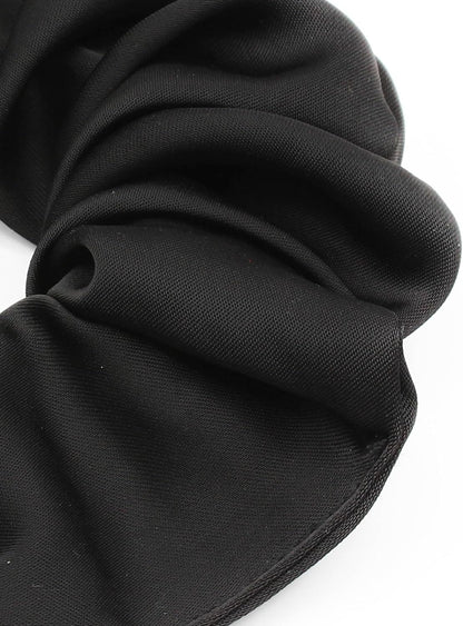 Large luxurious satin hair tie