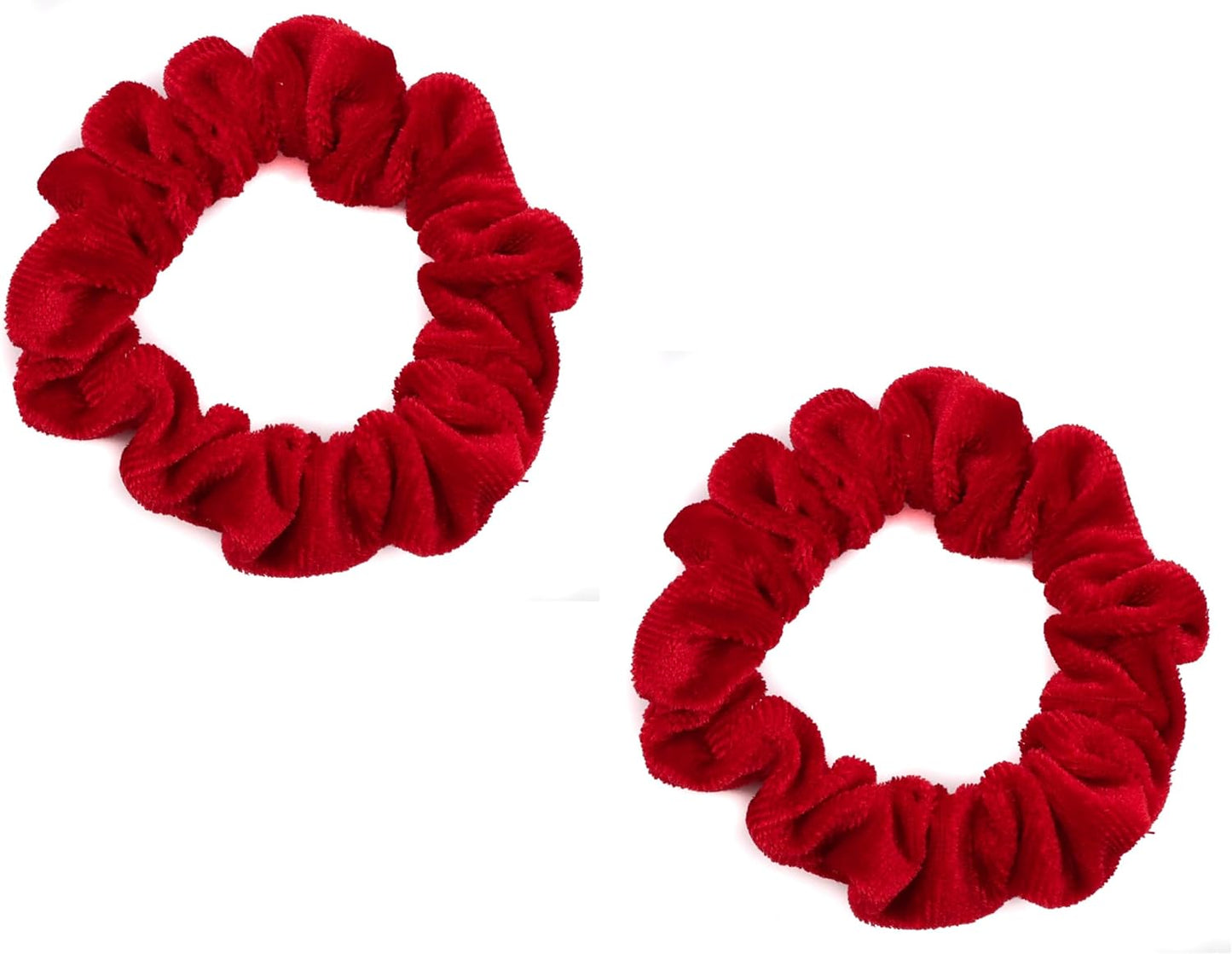 2pcs premium velvet small scrunchies