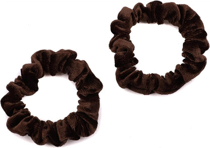2pcs premium velvet small scrunchies