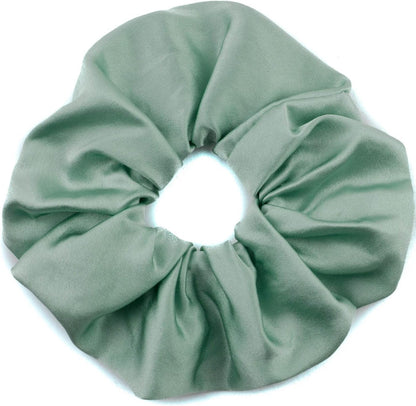 Large pure silk scrunchies