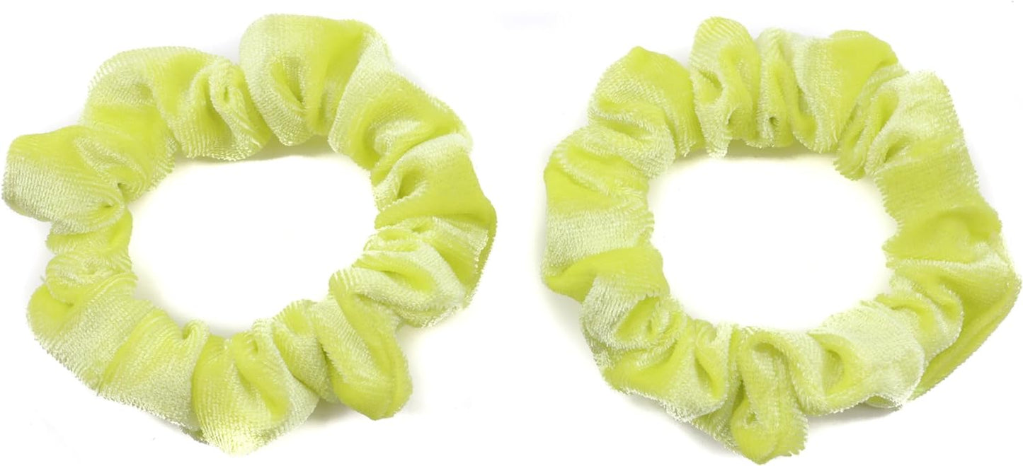 2pcs premium velvet small scrunchies