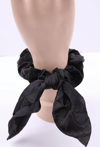 Satin silky tail scrunchies