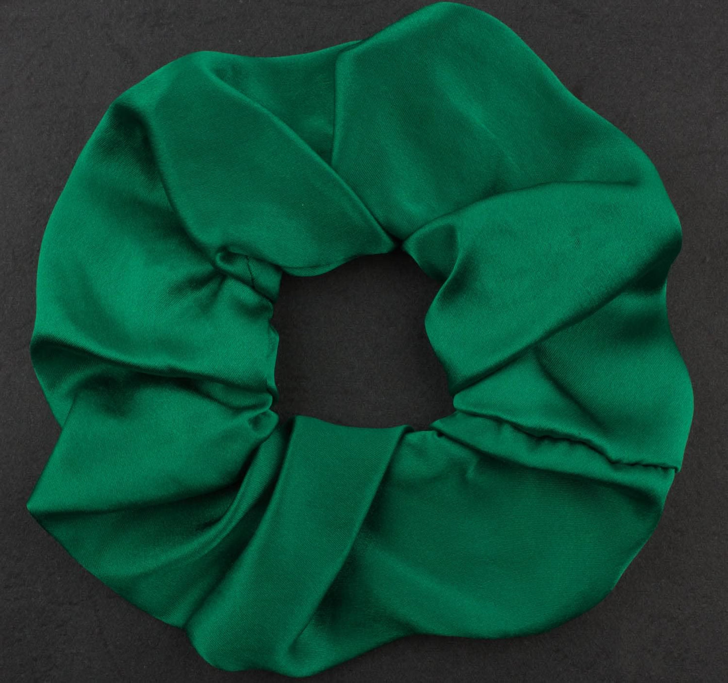 Large pure silk scrunchies